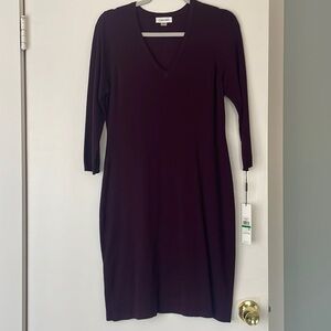 NWT!!! Purple knit dress